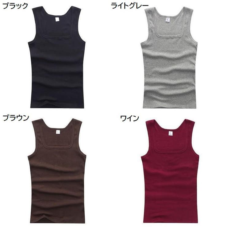 タンクトップ メンズ 男性用 | PlusNao | 詳細画像18 