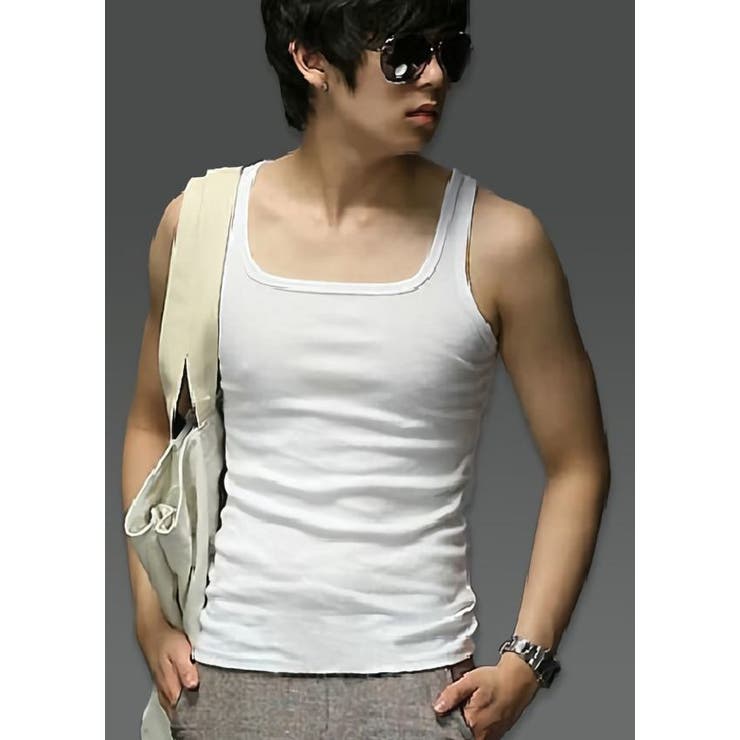 タンクトップ メンズ 男性用 | PlusNao | 詳細画像2 