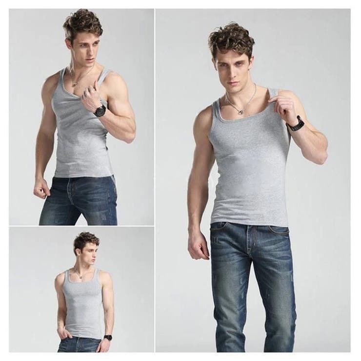 タンクトップ メンズ 男性用 | PlusNao | 詳細画像8 