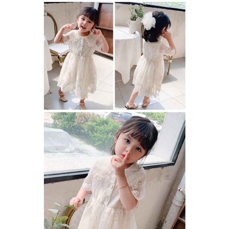 DOLCE&GABBNA キッズ レースワンピース 1歳半 2歳 DOLCE&GABBNA キッズ