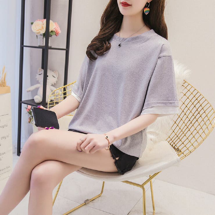 カットソー Tシャツ 半袖 | PlusNao | 詳細画像6 