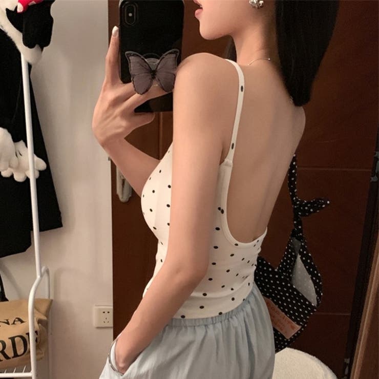 キャミソール ショート丈 レディース | PlusNao | 詳細画像8 