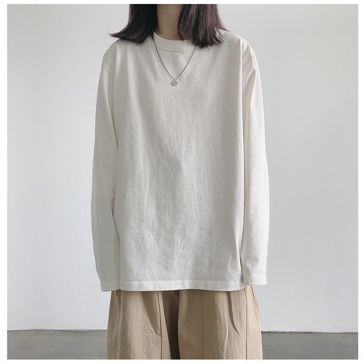 ロングTシャツ 長袖 ロンT | PlusNao | 詳細画像6 