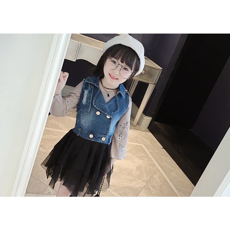 ドッキングワンピース キッズ 子ども服 | PlusNao | 詳細画像2 