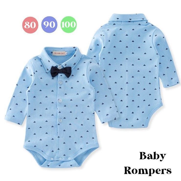 ロンパース 長袖 カバーオール | PlusNao | 詳細画像1 