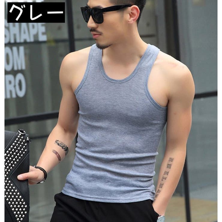 タンクトップ トップス メンズ | PlusNao | 詳細画像15 