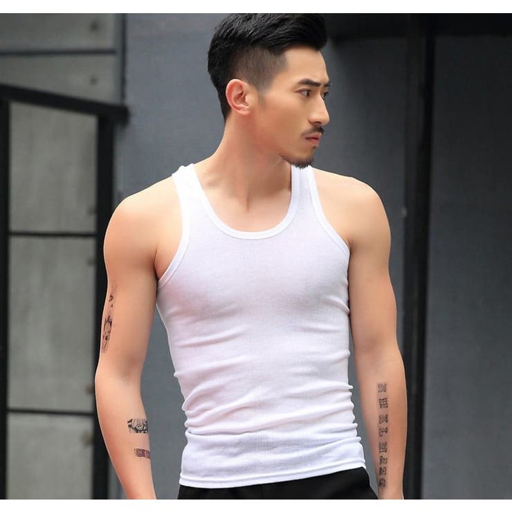 タンクトップ トップス メンズ | PlusNao | 詳細画像4 