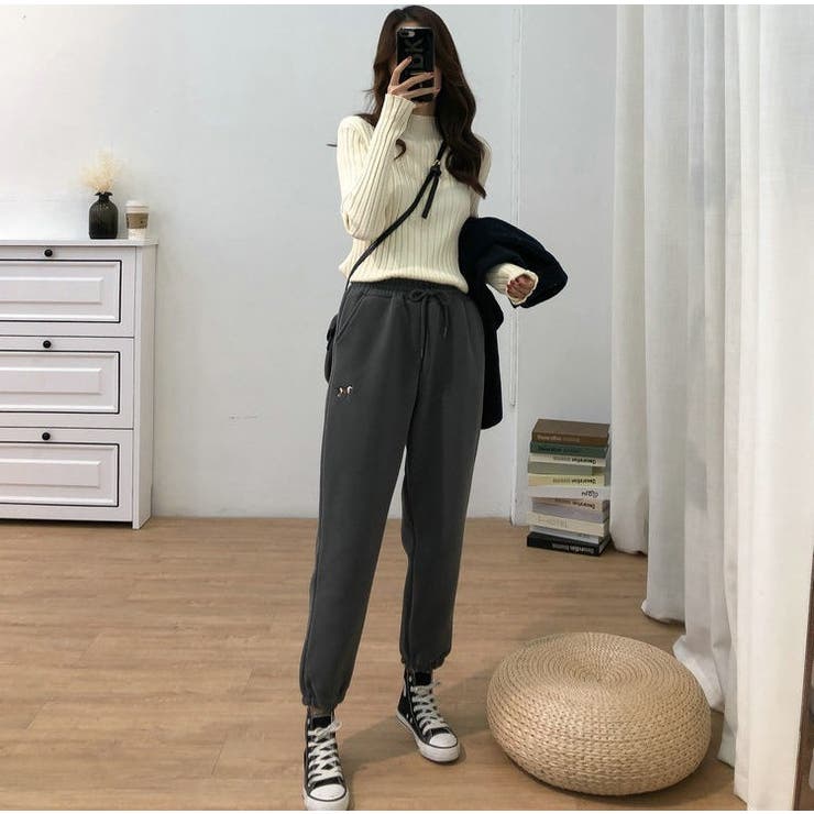 リブニット セーター ボトルネック | PlusNao | 詳細画像2 