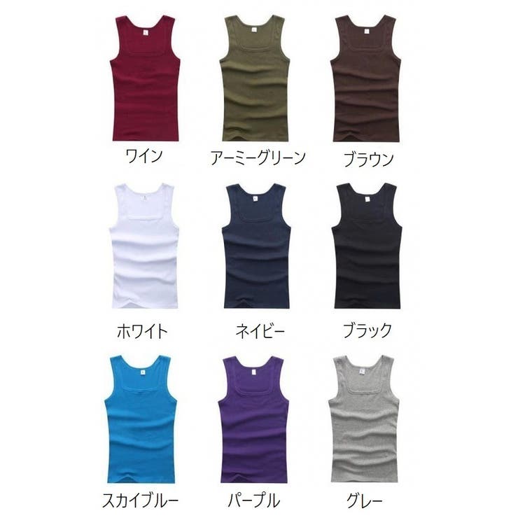 タンクトップ メンズ 男性 | PlusNao | 詳細画像17 