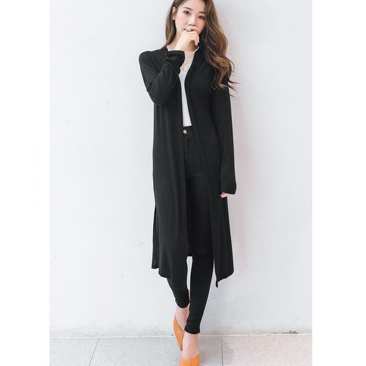 カーディガン 薄手 ロングカーデ | PlusNao | 詳細画像2 