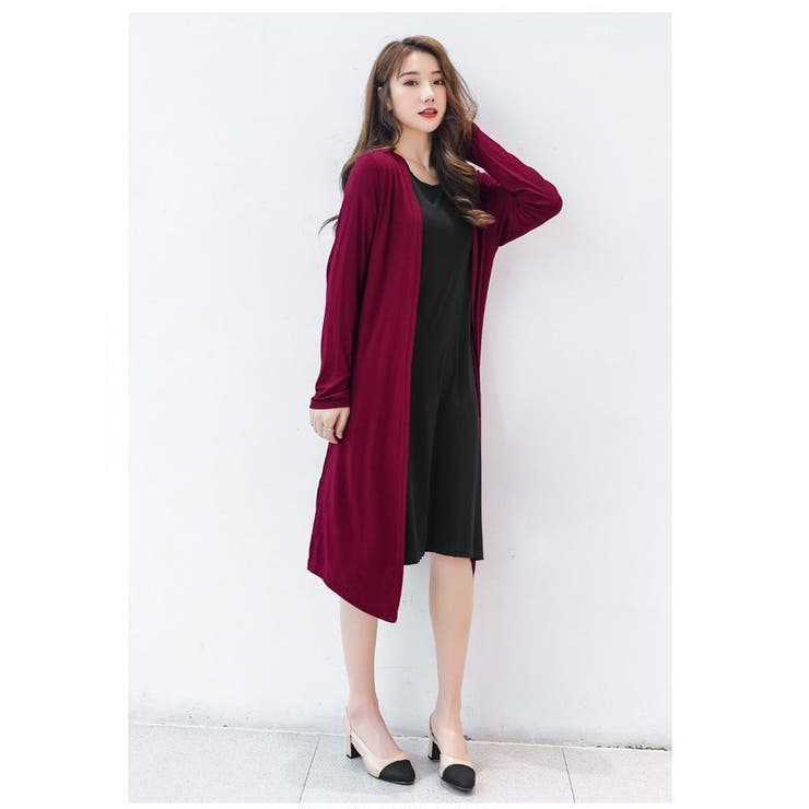 カーディガン 薄手 ロングカーデ | PlusNao | 詳細画像6 