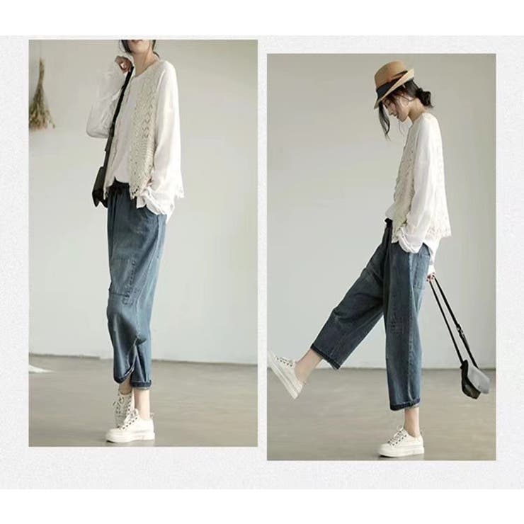 ベスト ジレ レディース | PlusNao | 詳細画像3 