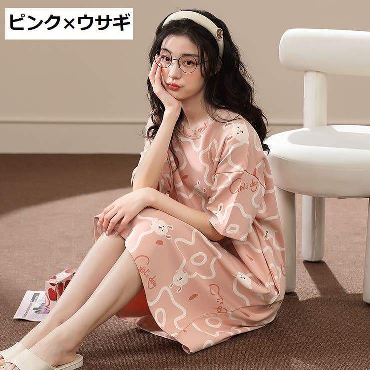 ルームウェア ワンピース 半袖 | PlusNao | 詳細画像14 