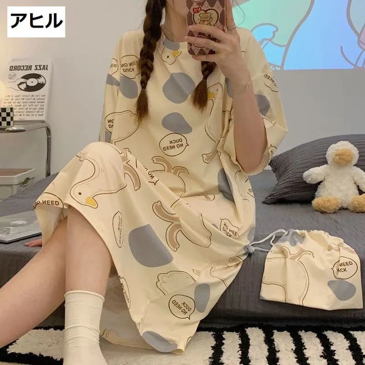 ルームウェア ワンピース 半袖 | PlusNao | 詳細画像16 