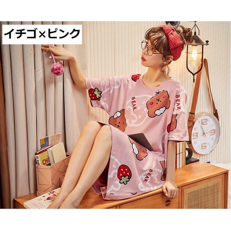 ルームウェア ワンピース 半袖 | PlusNao | 詳細画像4 