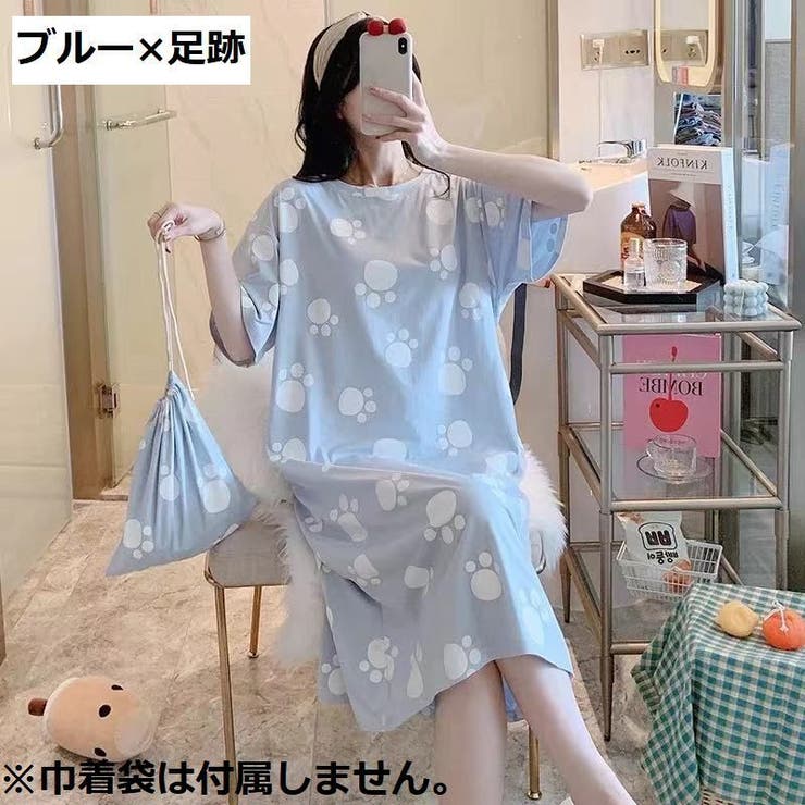 ルームウェア ワンピース 半袖 | PlusNao | 詳細画像7 