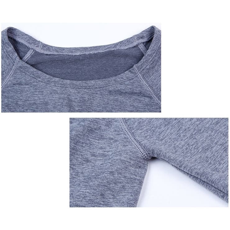 スポーツウェア Tシャツ ロンT | PlusNao | 詳細画像15 