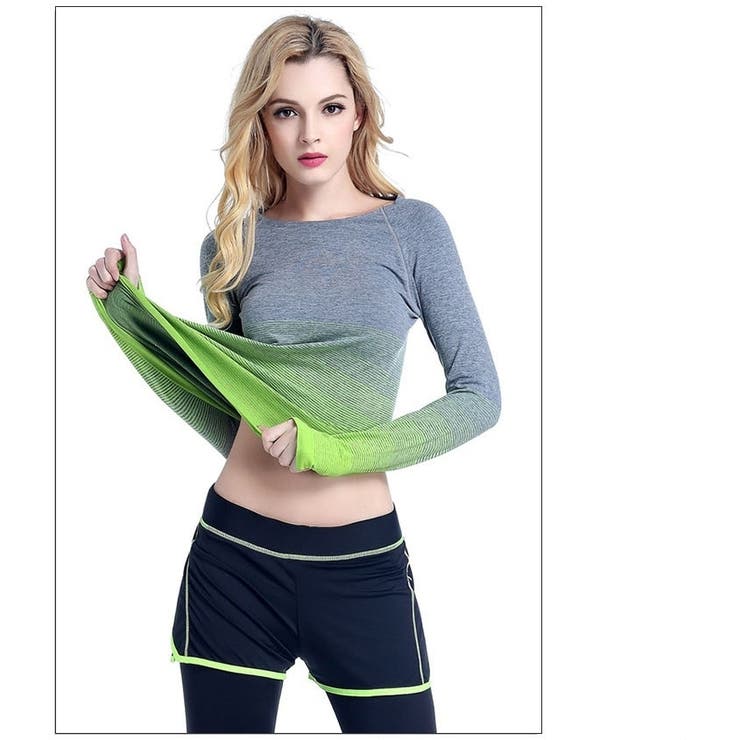 スポーツウェア Tシャツ ロンT | PlusNao | 詳細画像2 