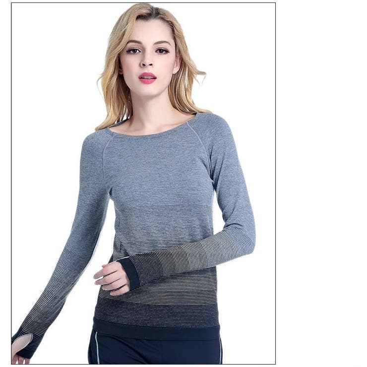 スポーツウェア Tシャツ ロンT | PlusNao | 詳細画像4 