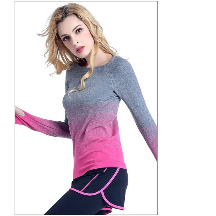 スポーツウェア Tシャツ ロンT | PlusNao | 詳細画像6 