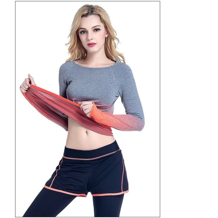 スポーツウェア Tシャツ ロンT | PlusNao | 詳細画像8 