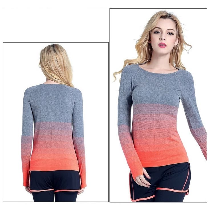 スポーツウェア Tシャツ ロンT | PlusNao | 詳細画像9 