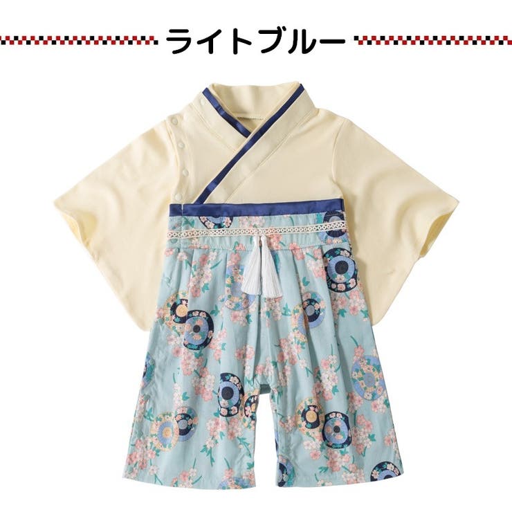 袴ロンパース ベビー服 子供服 | PlusNao | 詳細画像8 