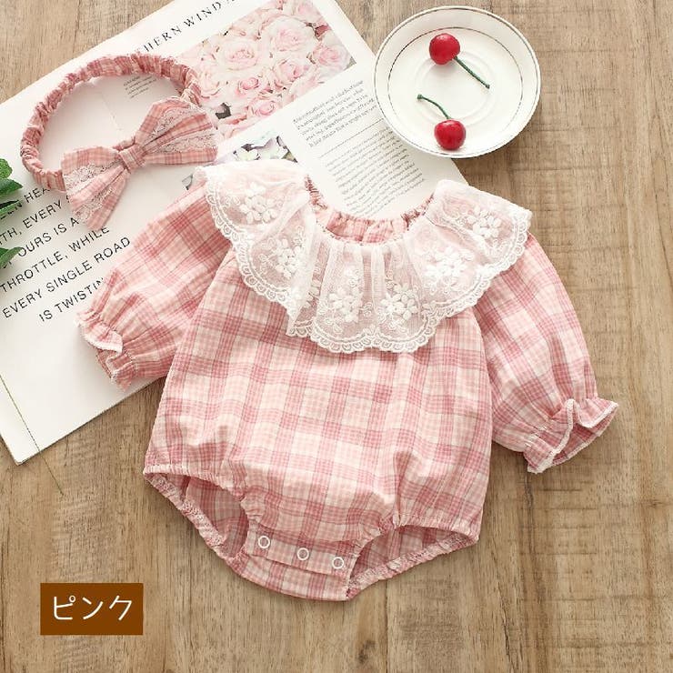 ロンパース ベビー服 ヘッドバンド付 | PlusNao | 詳細画像11 