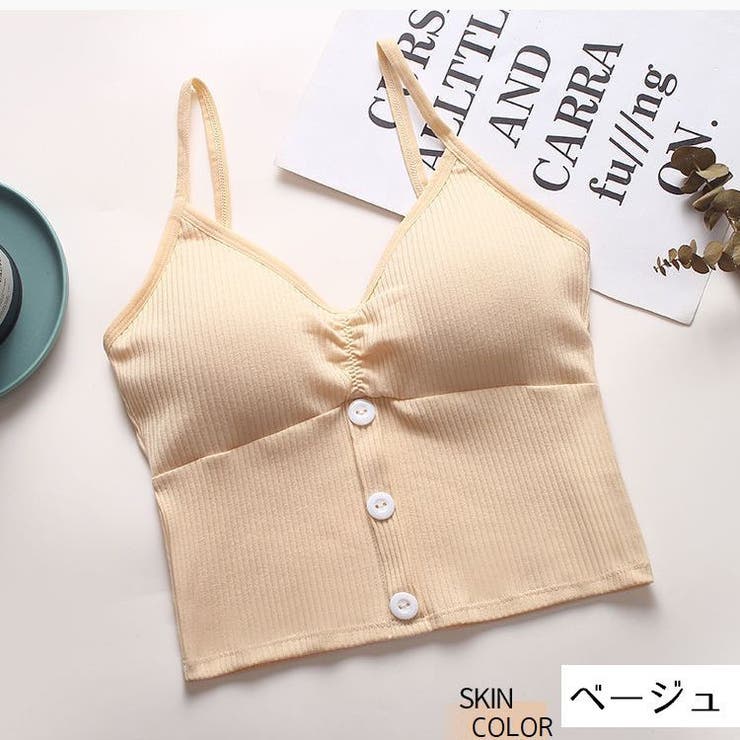 ブラトップ キャミソール カップ付き | PlusNao | 詳細画像15 