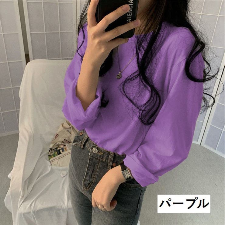 Tシャツ 長袖 クルーネック | PlusNao | 詳細画像10 