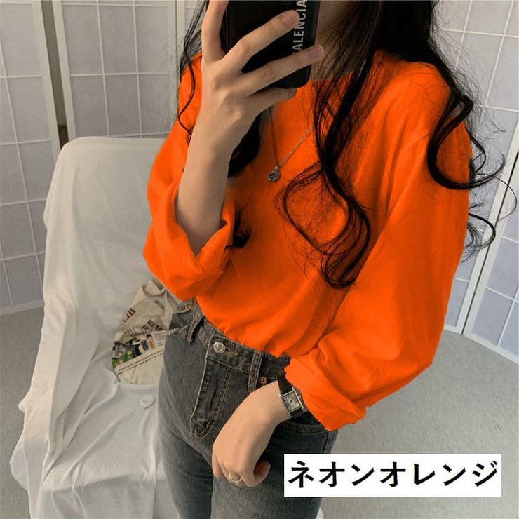 Tシャツ 長袖 クルーネック | PlusNao | 詳細画像11 
