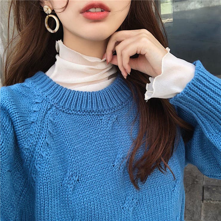 カットソー タートルネック レディース | PlusNao | 詳細画像7 