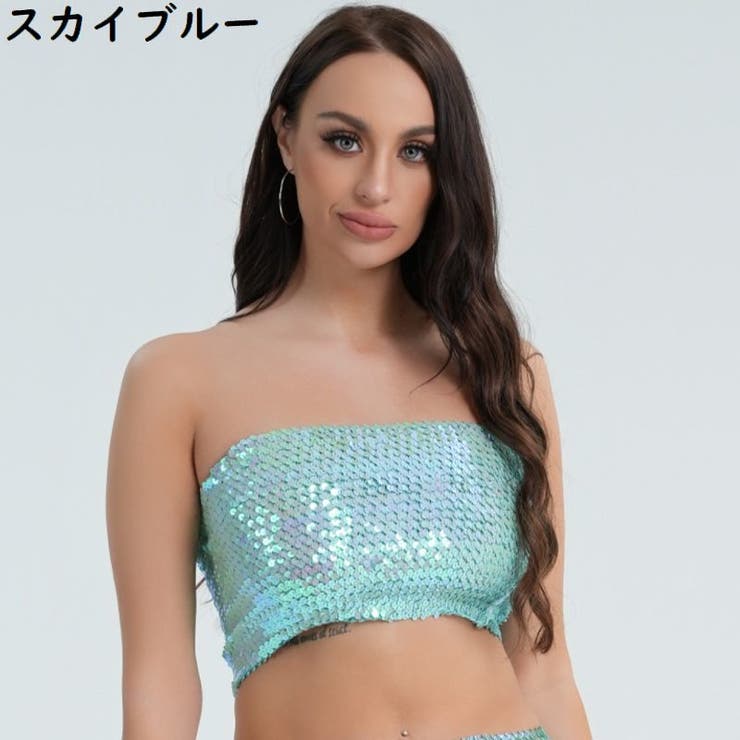 ダンス衣装 チューブトップ 女性用 | PlusNao | 詳細画像15 