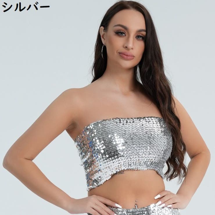 ダンス衣装 チューブトップ 女性用 | PlusNao | 詳細画像17 