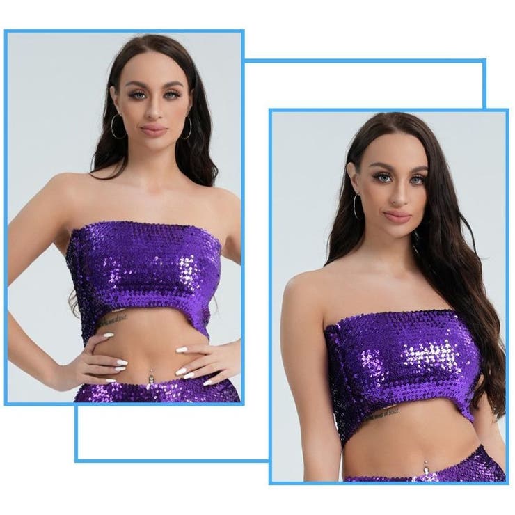 ダンス衣装 チューブトップ 女性用 | PlusNao | 詳細画像5 