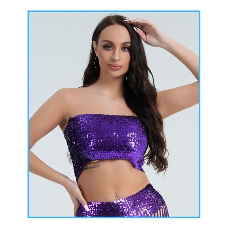 ダンス衣装 チューブトップ 女性用 | PlusNao | 詳細画像6 