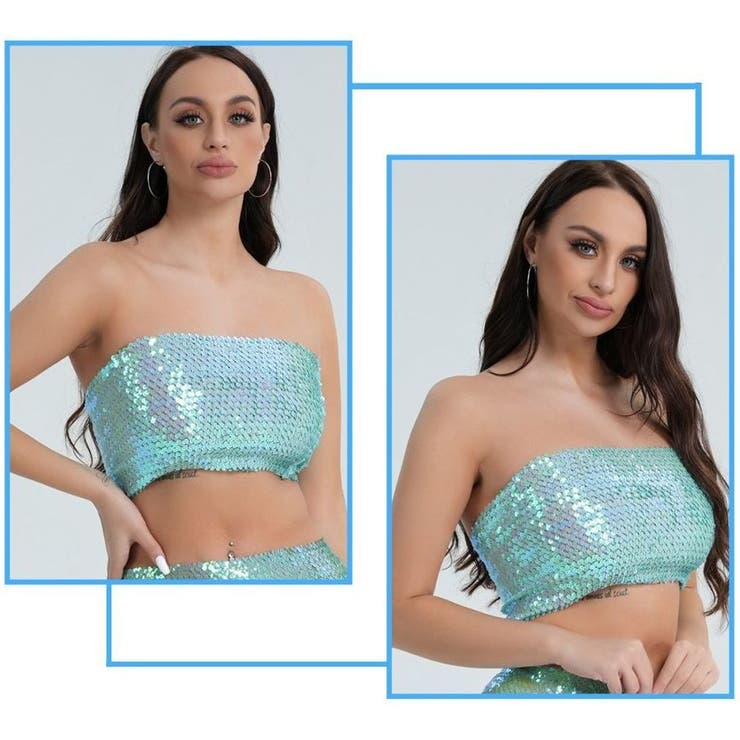 ダンス衣装 チューブトップ 女性用 | PlusNao | 詳細画像7 