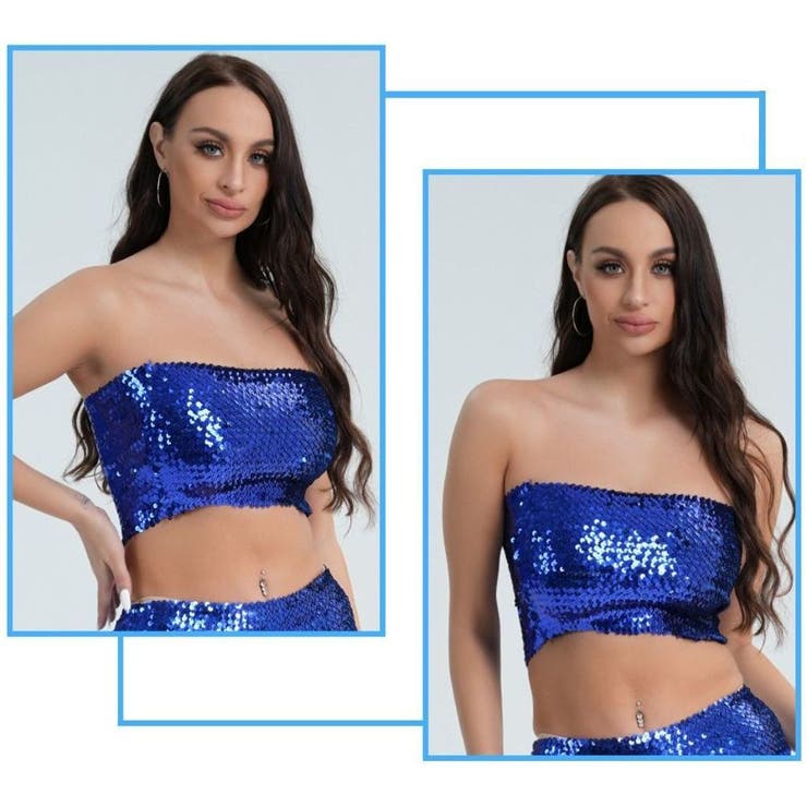 ダンス衣装 チューブトップ 女性用 | PlusNao | 詳細画像9 