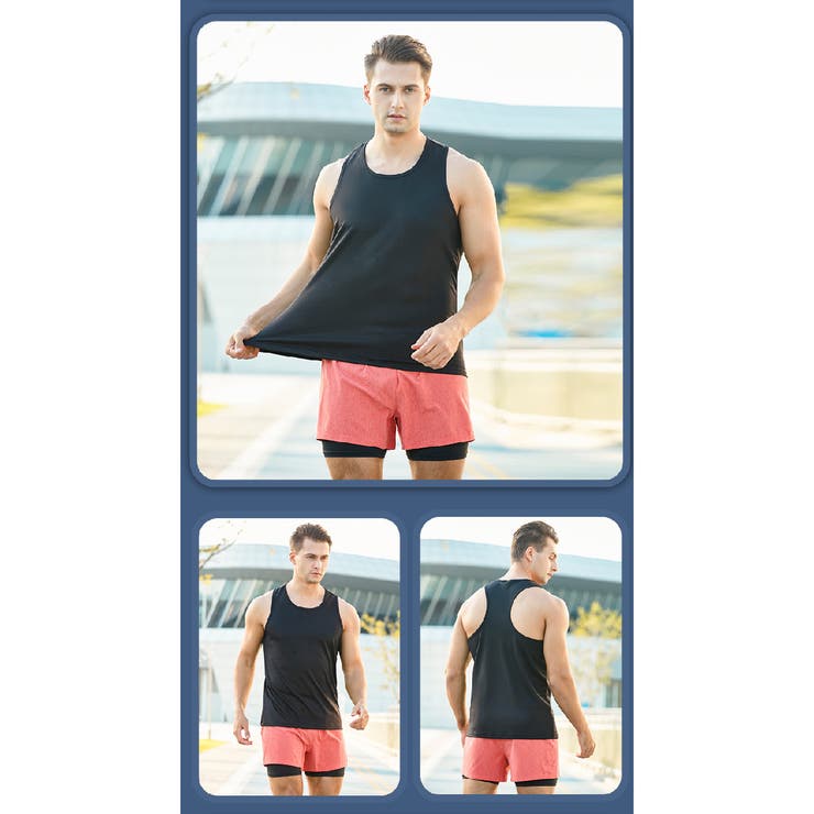 タンクトップ メンズ 男性 | PlusNao | 詳細画像4 