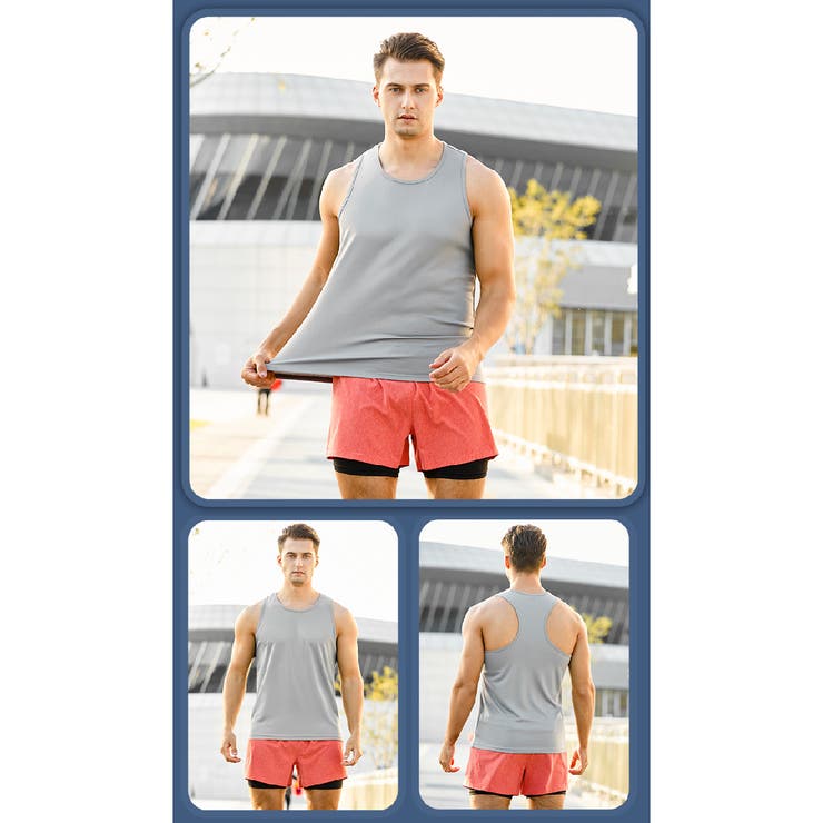 タンクトップ メンズ 男性 | PlusNao | 詳細画像5 