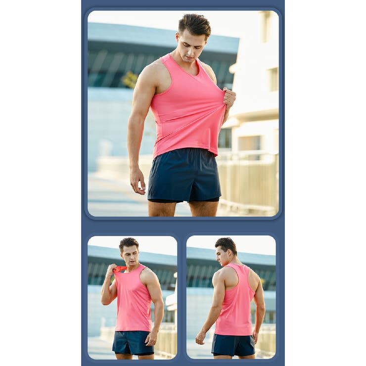 タンクトップ メンズ 男性 | PlusNao | 詳細画像6 