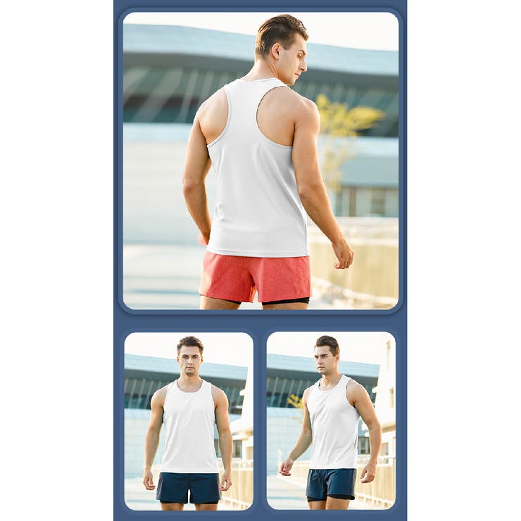 タンクトップ メンズ 男性 | PlusNao | 詳細画像8 