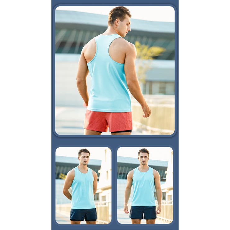 タンクトップ メンズ 男性 | PlusNao | 詳細画像9 