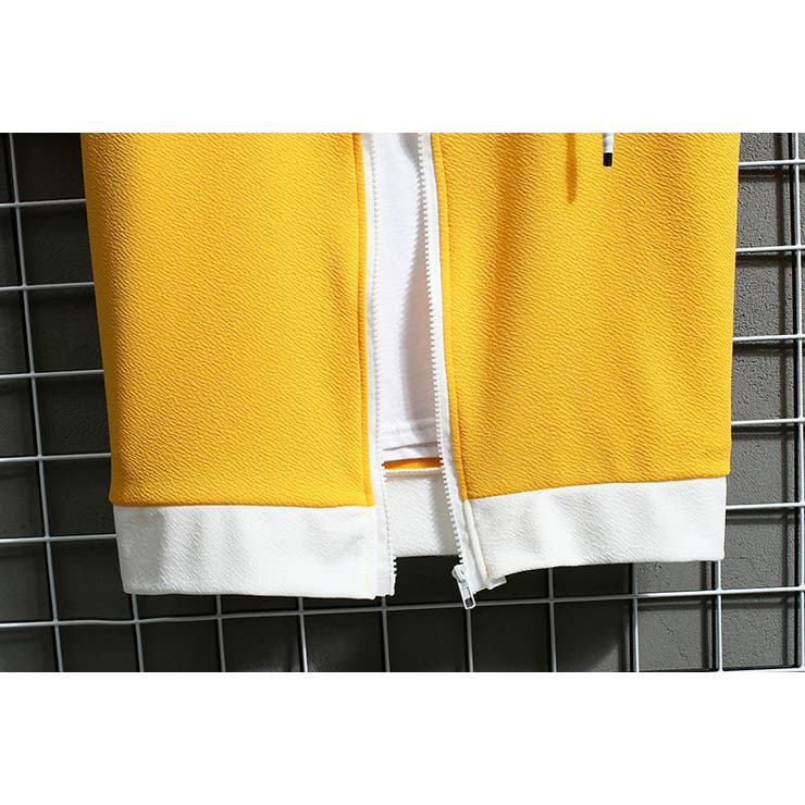 ジップアップパーカー 半袖 メンズ | PlusNao | 詳細画像11 