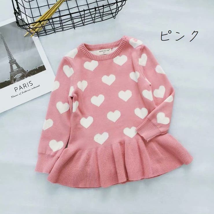 キッズチュニックワンピース チュニックワンピース ニット | PlusNao | 詳細画像9 