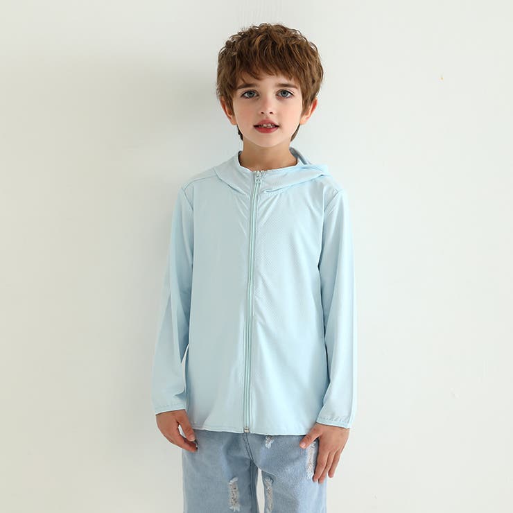 パーカー ジップアップ 前開き | PlusNao | 詳細画像3 