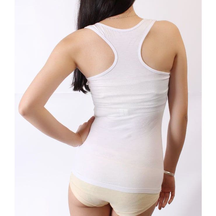 タンクトップ Uネック レーサーバック | PlusNao | 詳細画像10 