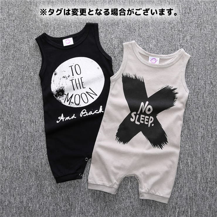 ロンパース ノースリーブ トップス | PlusNao | 詳細画像3 