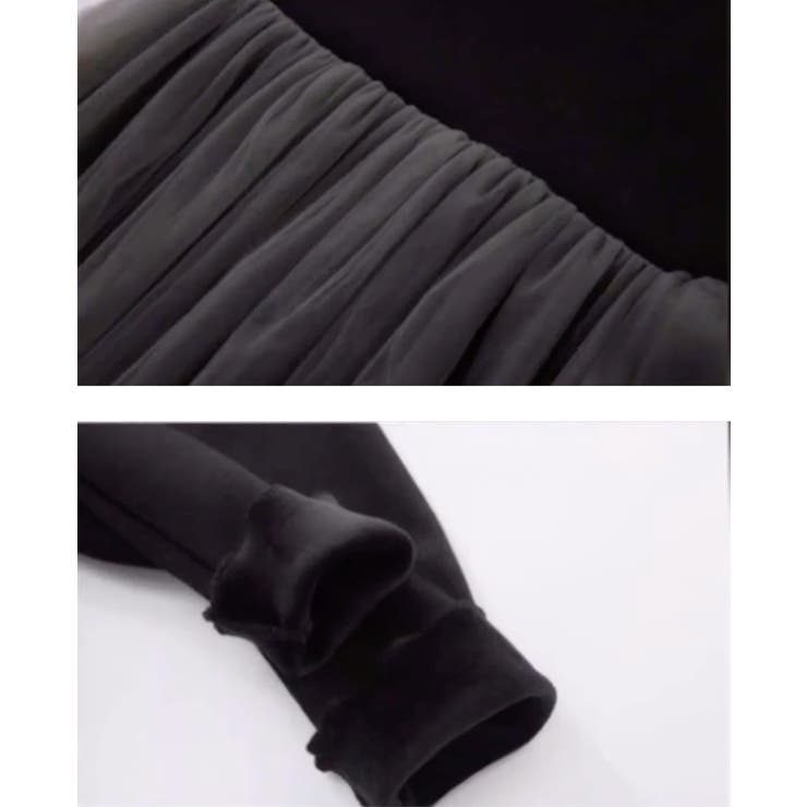 ドッキングワンピース チュール 切り替え | PlusNao | 詳細画像14 