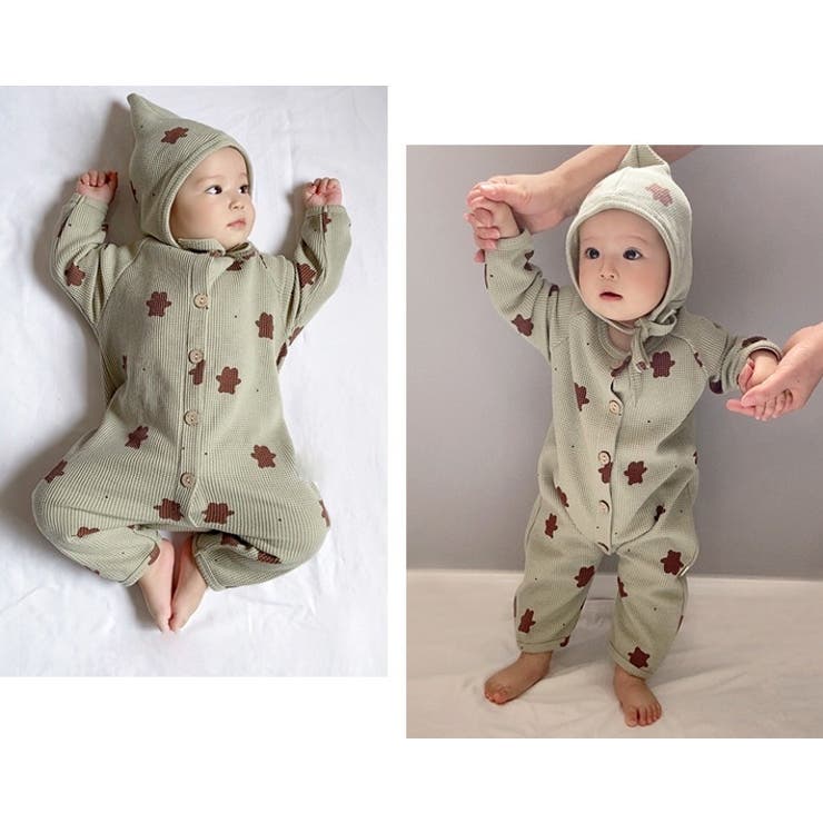 ロンパース カバーオール ベビー[品番：FQ000141671]｜PlusNao